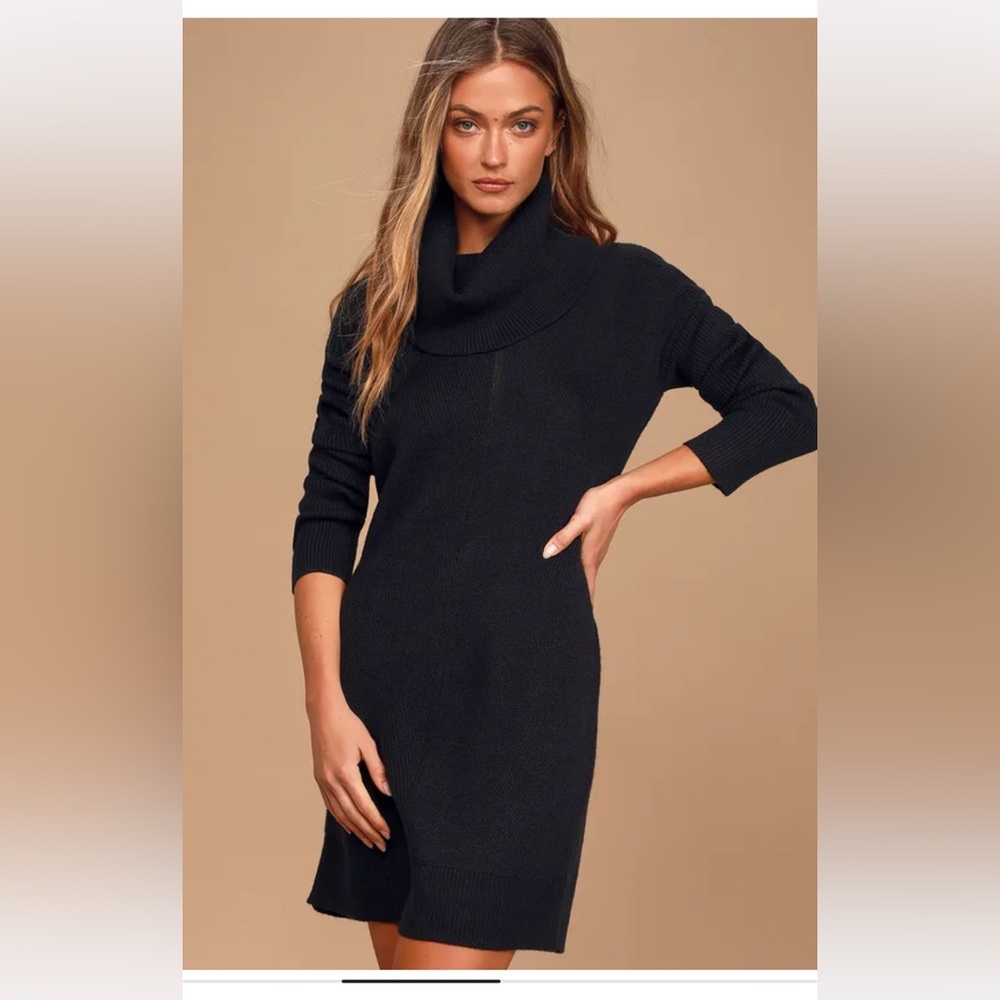 Black Sweater Dress